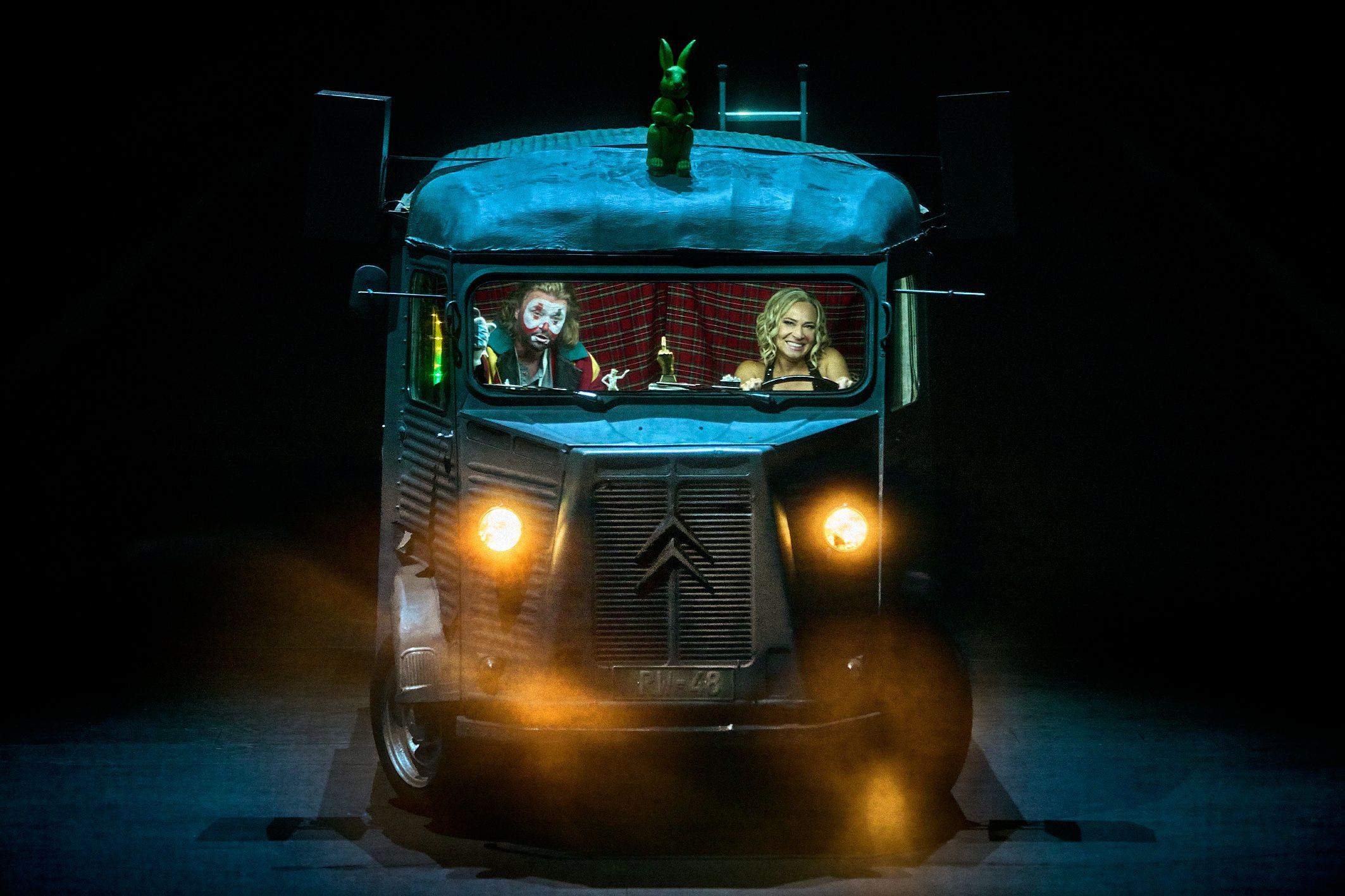 Klaus Florian Vogt (Tannhäuser) und Irene Roberts (Venus) &copy; Bayreuther Festspiele | Enrico Nawrath