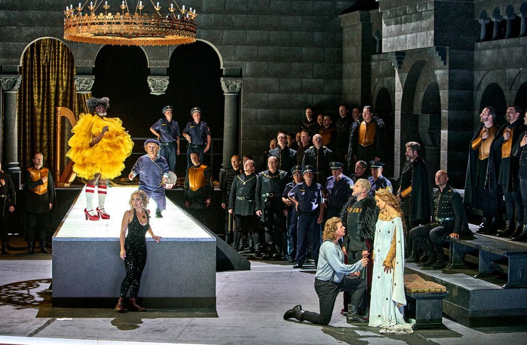 <i>Tannh&auml;user</i>: 2. Akt &copy; Bayreuther Festspiele | Enrico Nawrath
