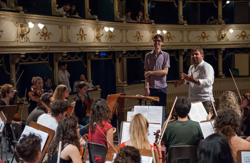 Conducting masterclass with Daniele Gatti © Accademia Musicale Chigiana