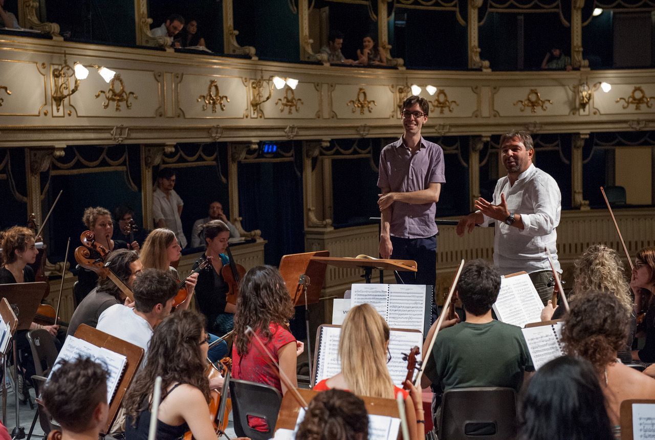 Conducting masterclass with Daniele Gatti © Accademia Musicale Chigiana