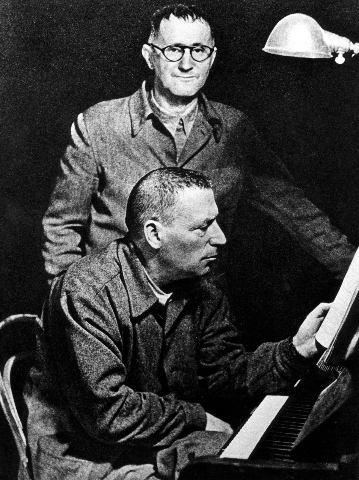 Bertolt Brecht und Kurt Weill &copy; Public domain (c. 1928)