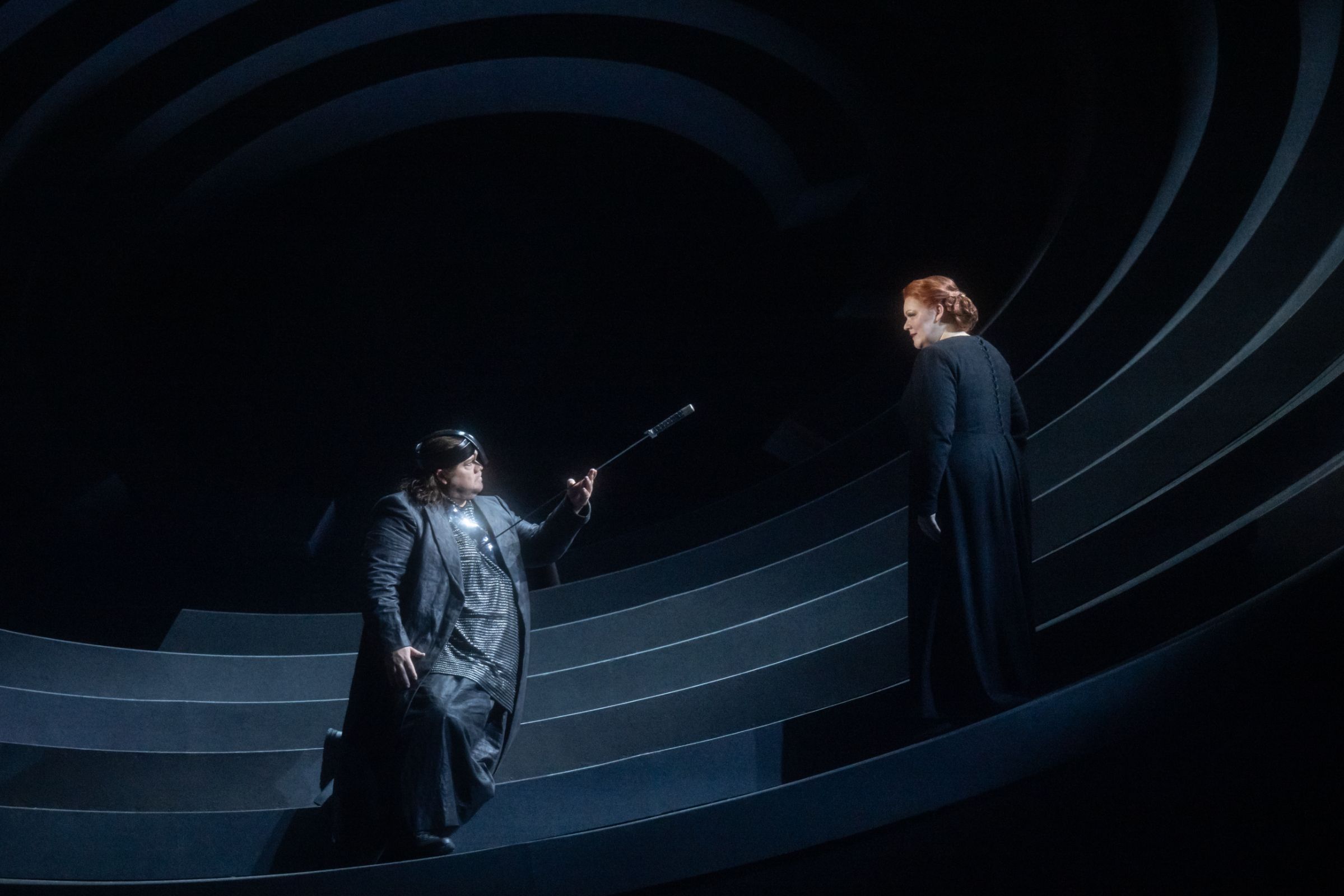 Stuart Skelton (Tristan), Miina-Liisa Värelä (Isolde) &copy; Glyndebourne Productions Ltd. | Photography by ASH