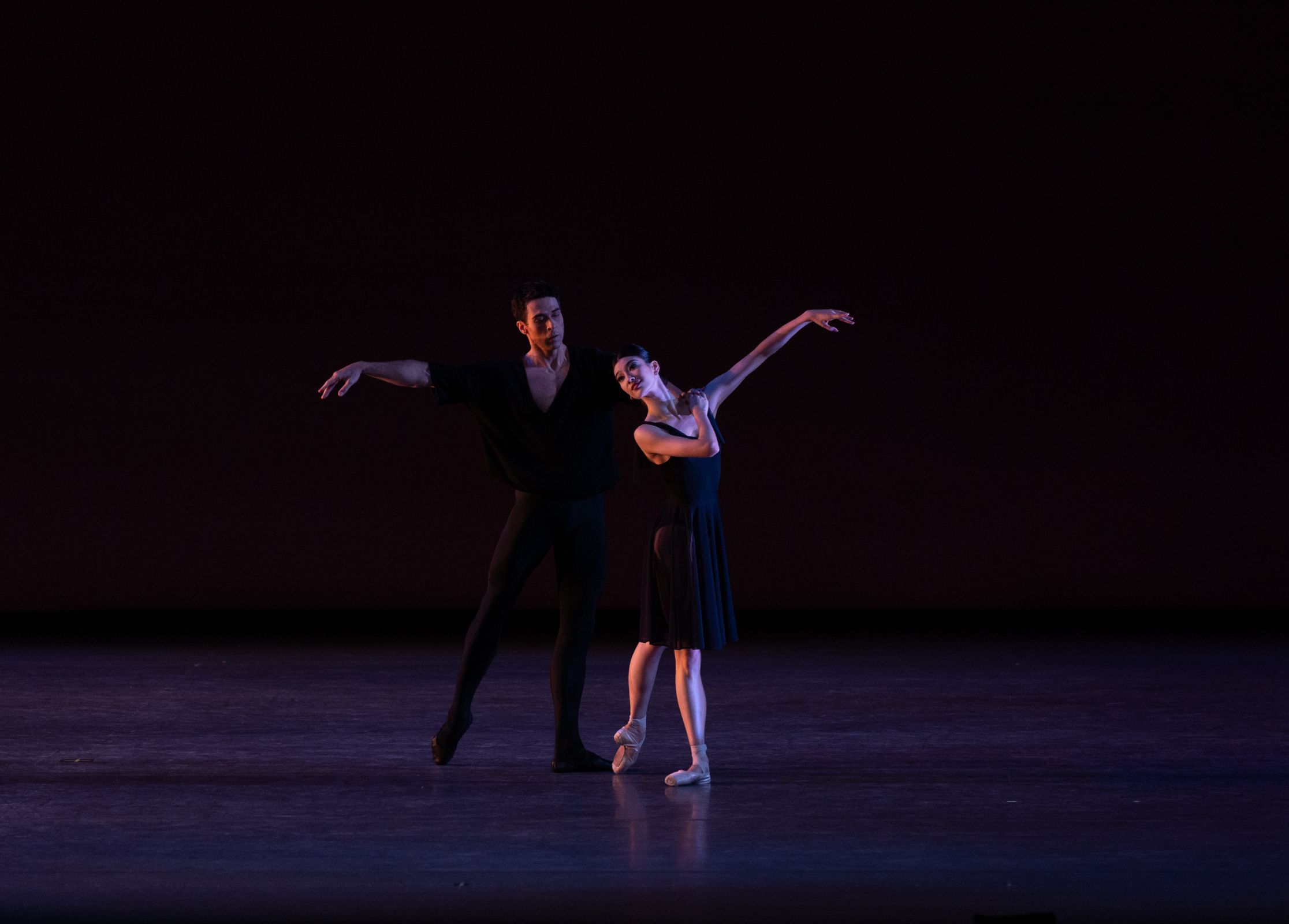 ABT's Chloe Misseldine and Thomas Forster in Brady Farrar's <i>Night Falls</i> © Rosalie O'Connor