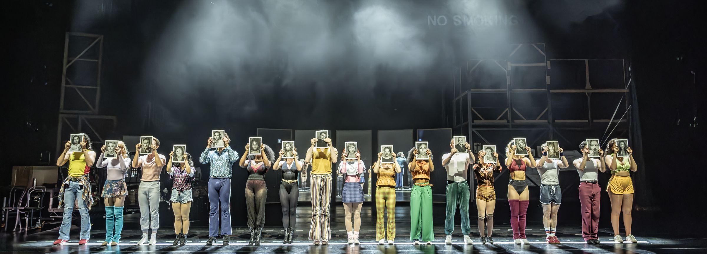 The cast of <i>A Chorus Line</i> &copy; Marc Brenner