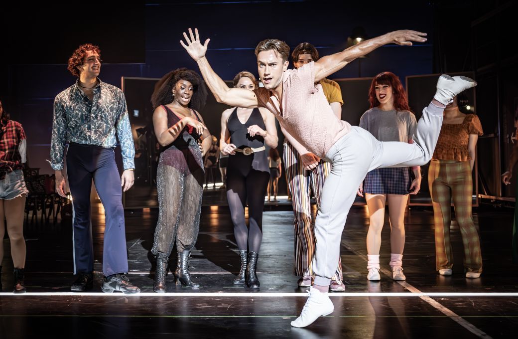 Redmand Rance as Mike Costa in <i>A Chorus Line</i> &copy; Marc Brenner