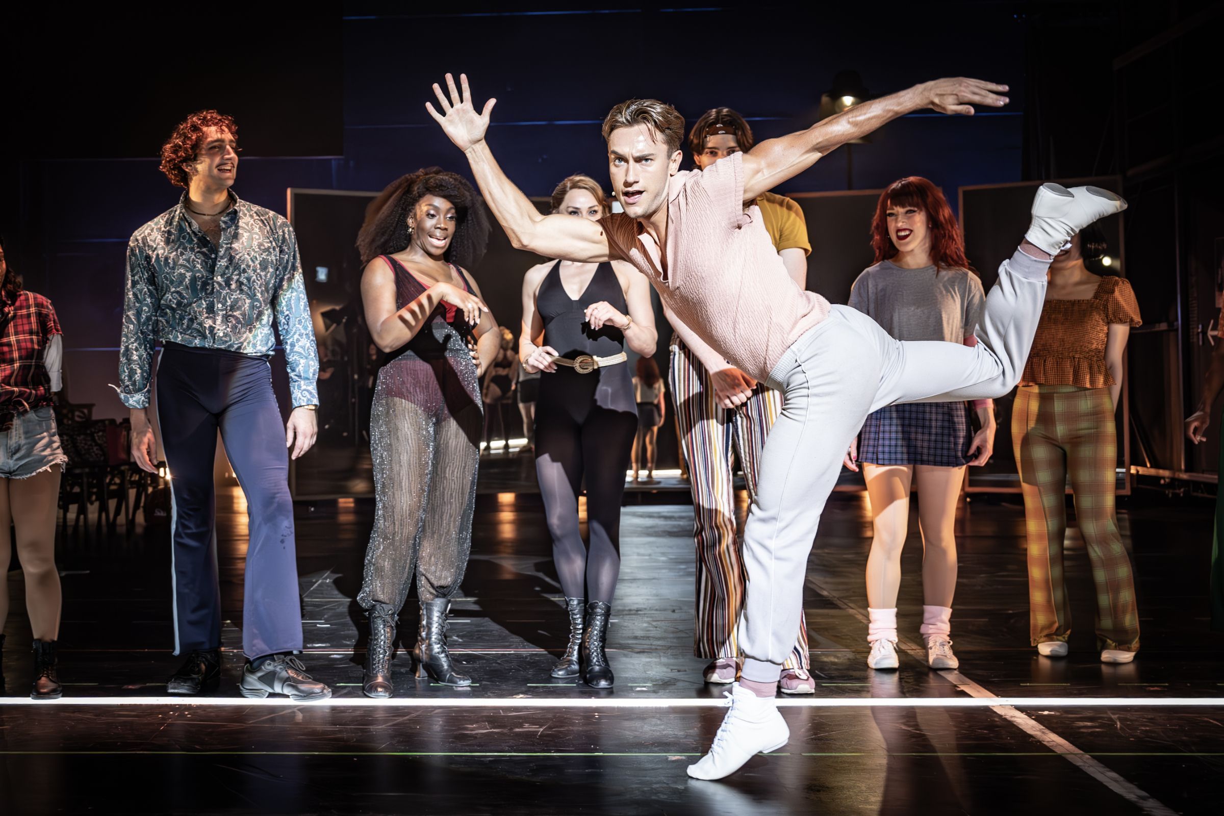 Redmand Rance as Mike Costa in <i>A Chorus Line</i> &copy; Marc Brenner