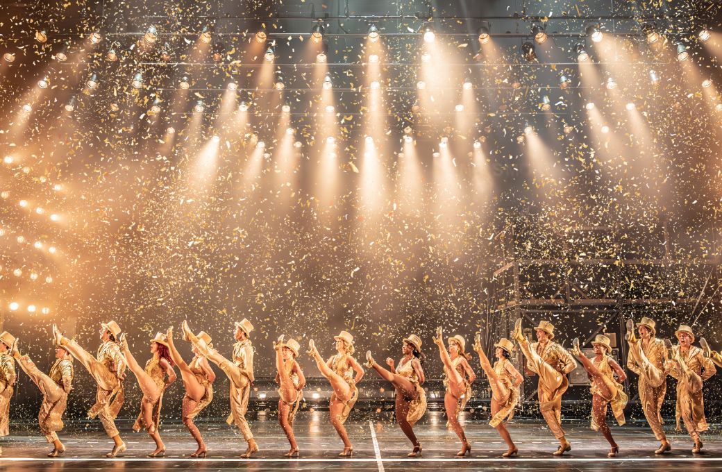 The cast of <i>A Chorus Line</i> &copy; Marc Brenner