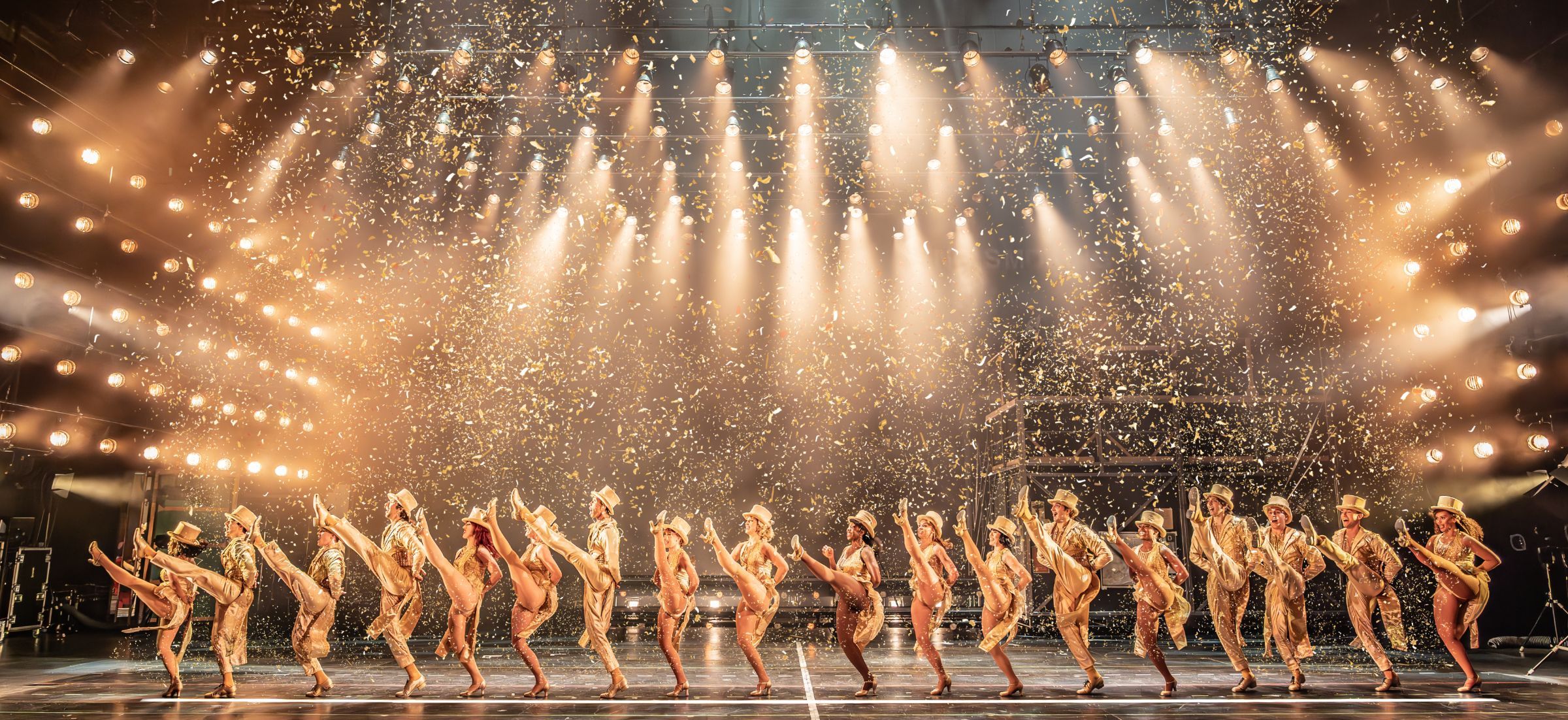 The cast of <i>A Chorus Line</i> &copy; Marc Brenner