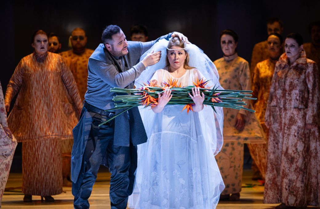 Mykhailo Malafii (Prince) and Kateřina Kněžíková (Rusalka) © Pavel Hejný