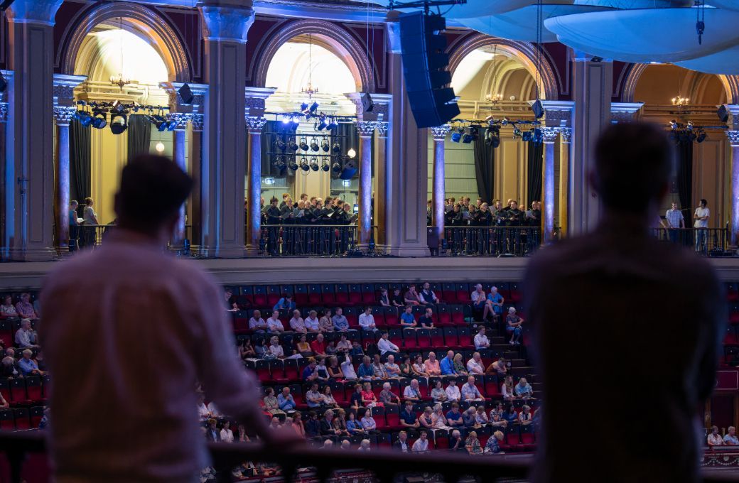 London Philharmonic Choir and Rodolfus Choir &copy; BBC | Andy Paradise