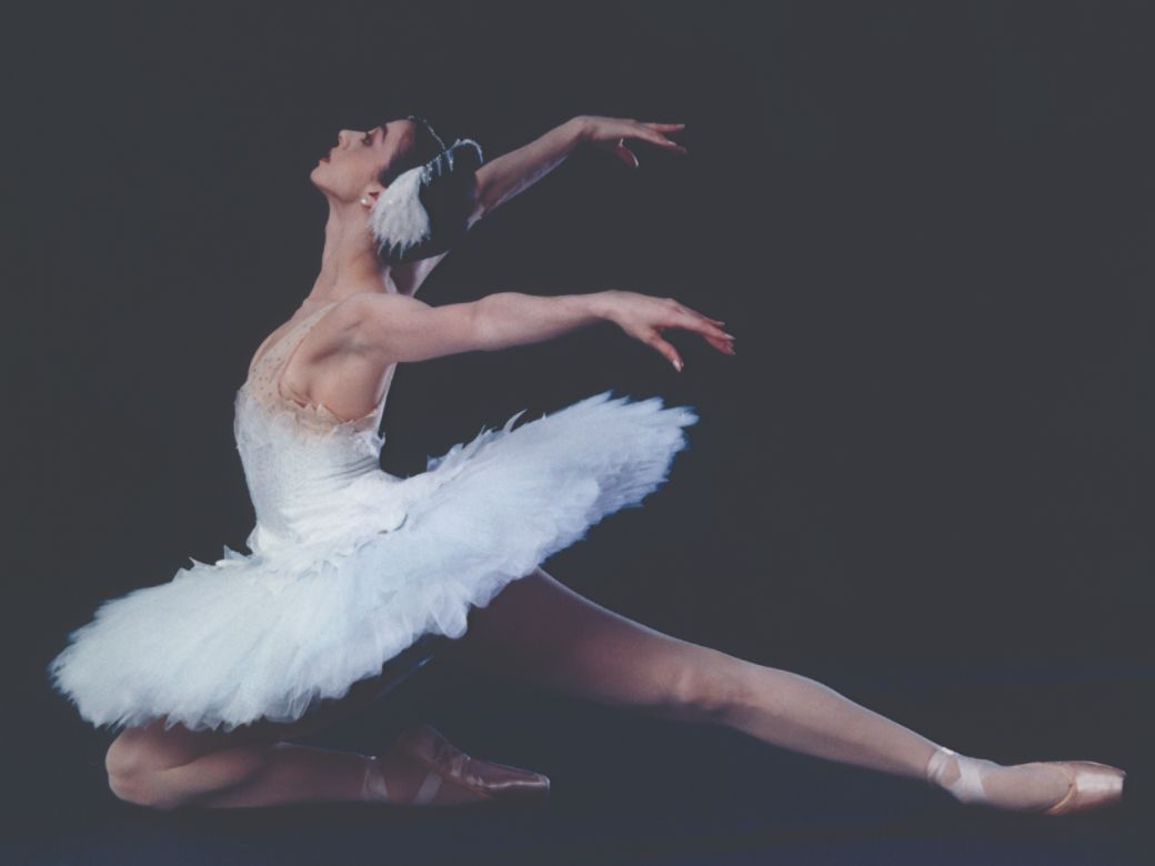 Nina Ananiashvili as <i>The Dying Swan</i> © State Ballet of Georgia