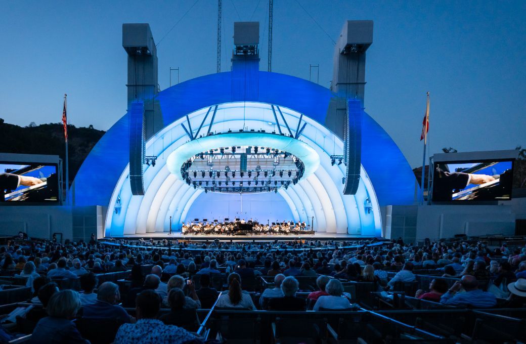 The LA Phil at the Hollywood Bowl © Elizabeth Asher, provided courtesy of the LA Phil