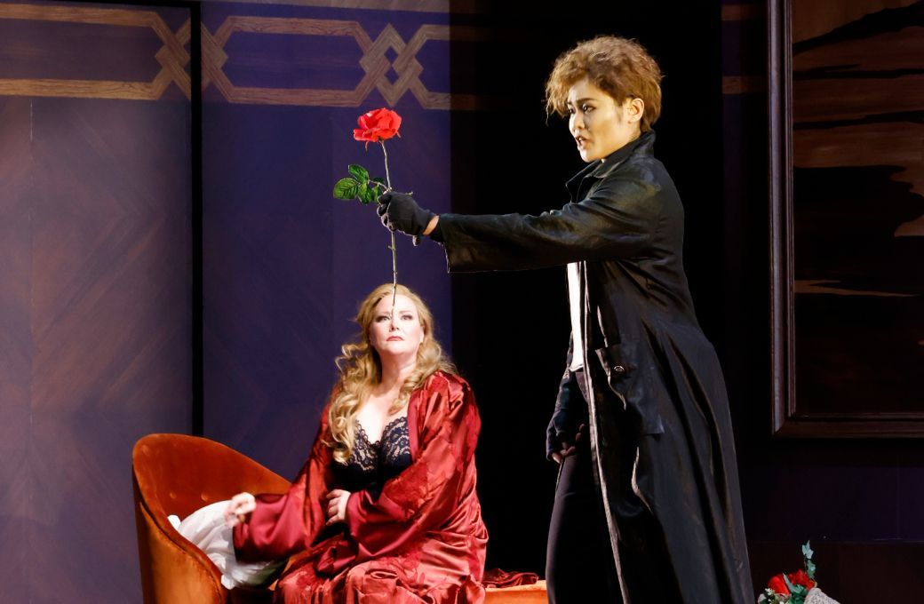 Jessica Pratt (Bianca) and Aya Wakizono (Falliero) © Amati Bacciardi