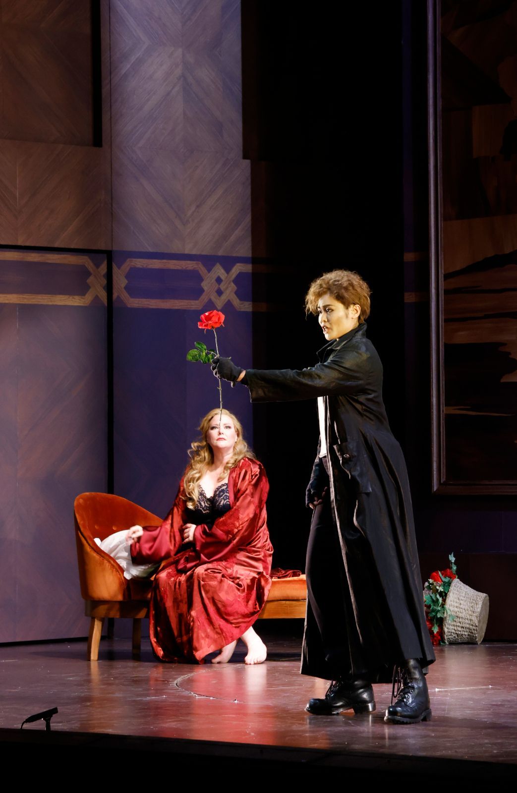 Jessica Pratt (Bianca) and Aya Wakizono (Falliero) &copy; Amati Bacciardi