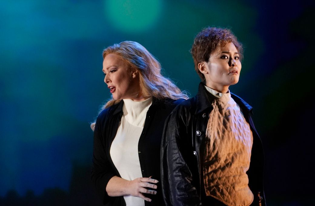 Jessica Pratt (Bianca) and Aya Wakizono (Falliero) &copy; Amati Bacciardi