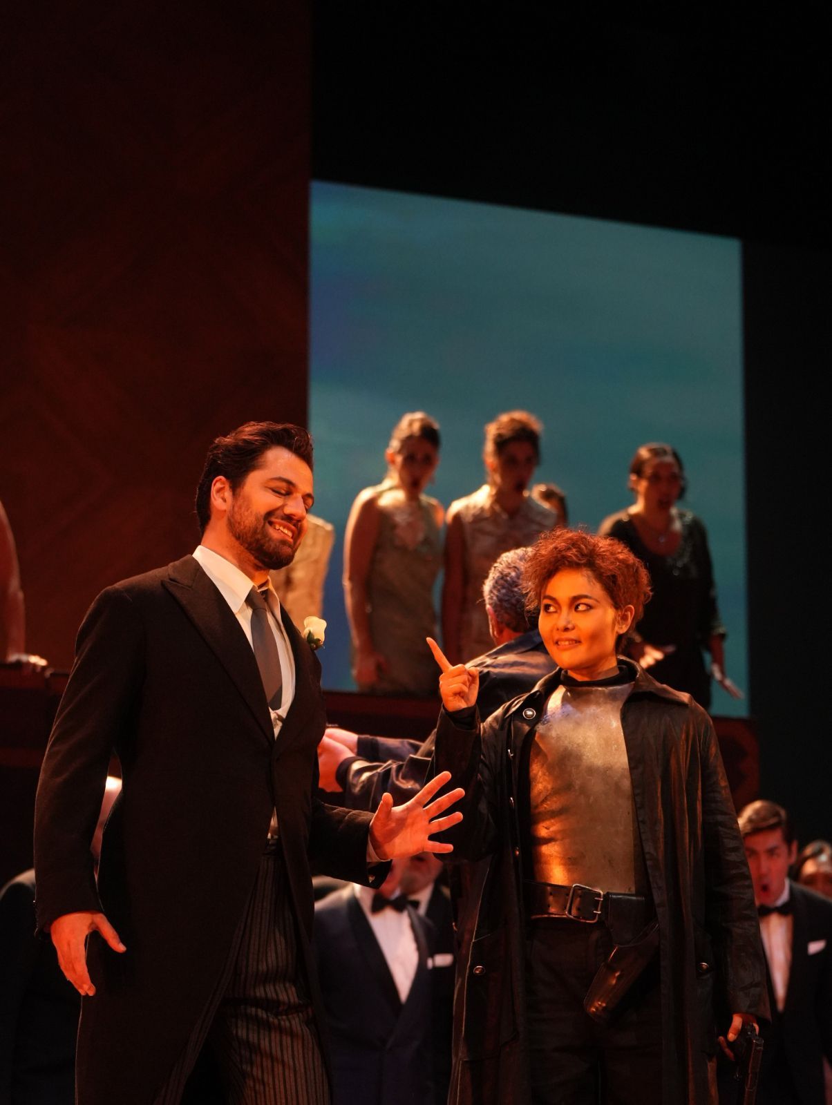 Giorgi Manoshvili (Capellio) and Aya Wakizono (Falliero) &copy; Amati Bacciardi