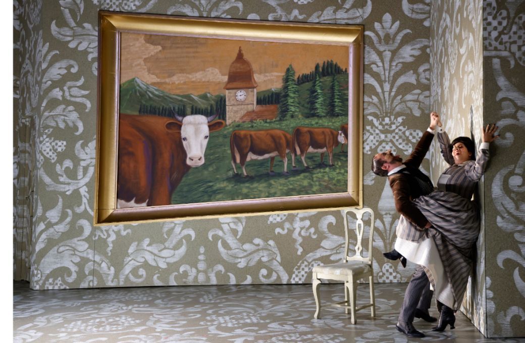 Matteo Macchioni (Frontino) and Patricia Calvache (Rosalia) &copy; Amati Bacciardi