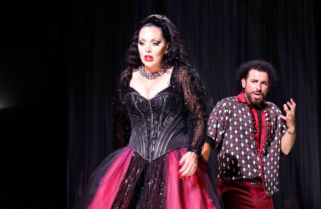 Anastasia Bartoli (Ermione) and Enea Scala (Pirro) &copy; Amati Bacciardi