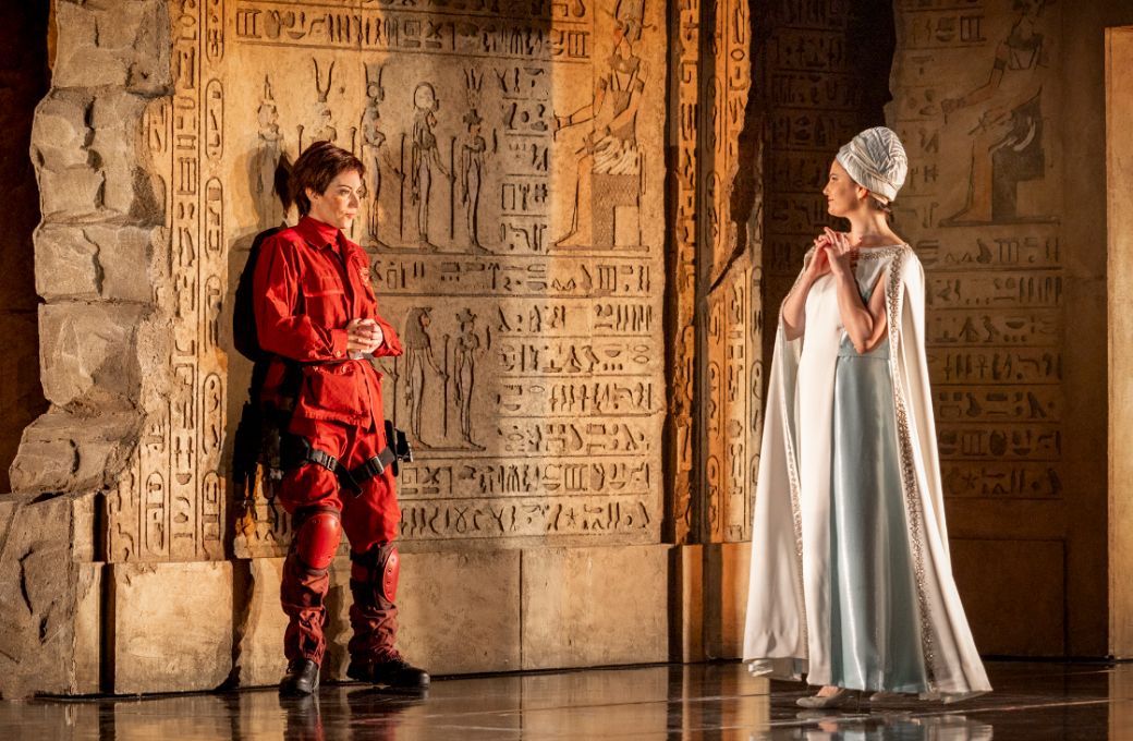 Arianna Vendittelli (Cesare) und Emőke Baráth (Cleopatra) &copy; Birgit Gufler