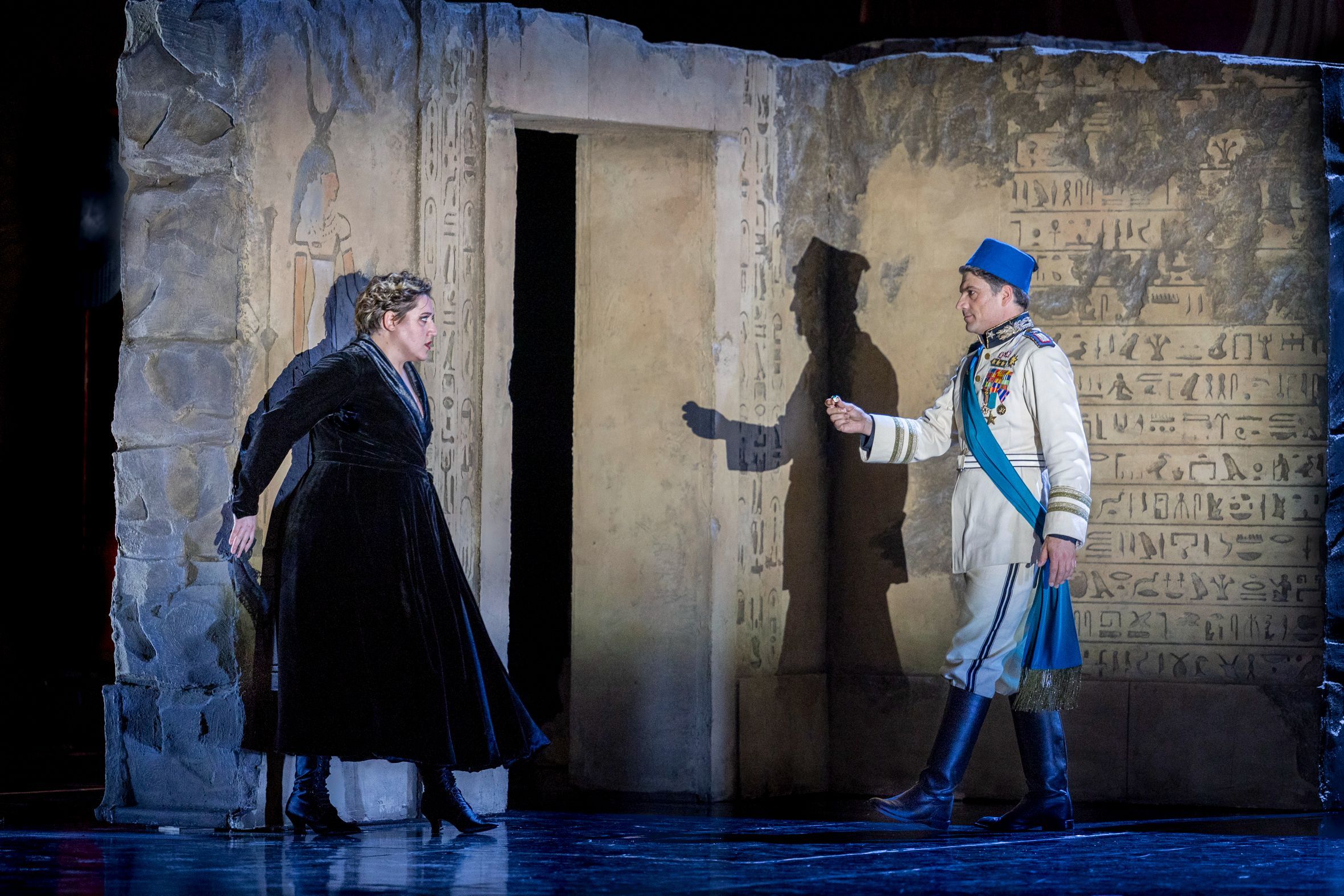 Margherita Maria Sala (Cornelia) und Valerio Contaldo (Tolomeo) © Birgit Gufler