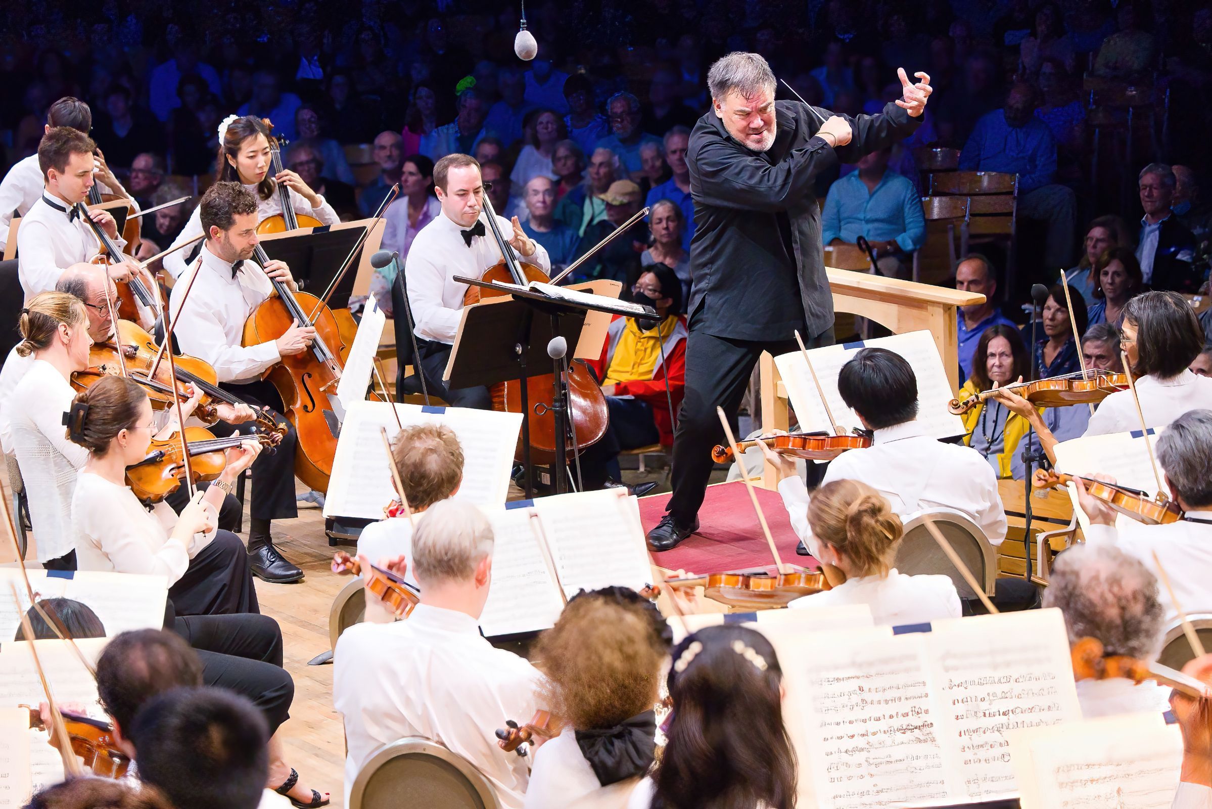 Alan Gilbert conducts the Boston Symphony &copy; Hilary Scott