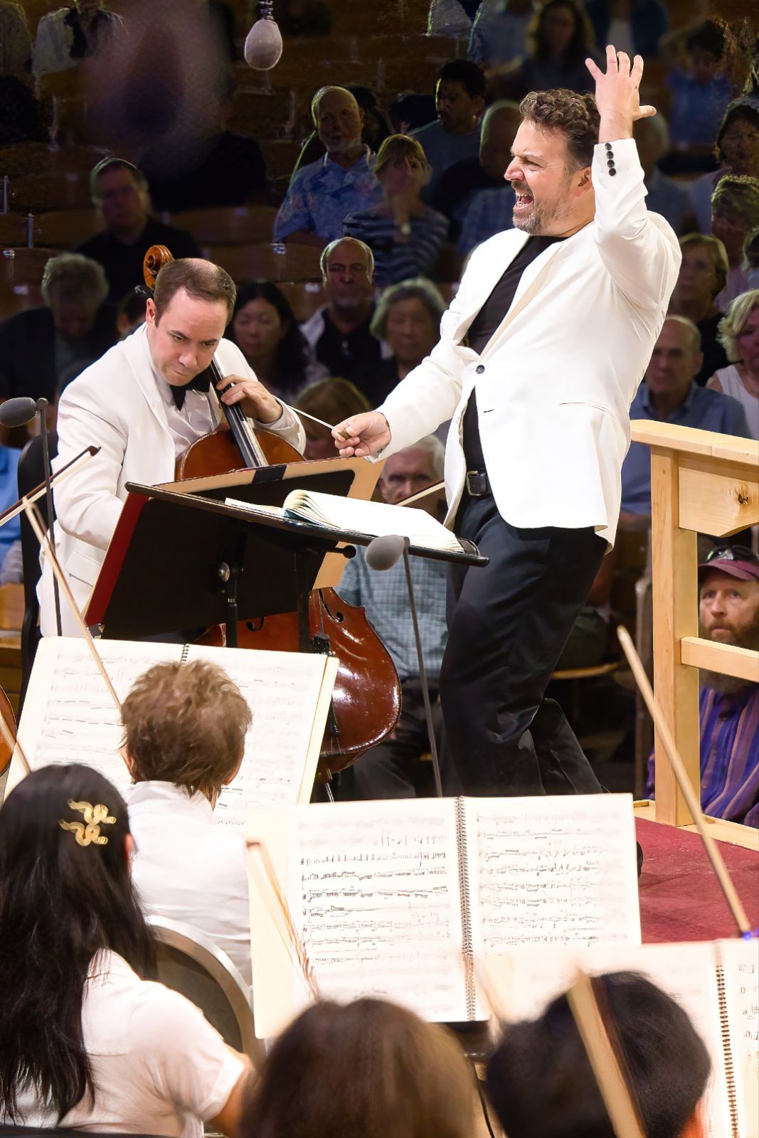 James Gaffigan conducts the Boston Symphony &copy; Hilary Scott