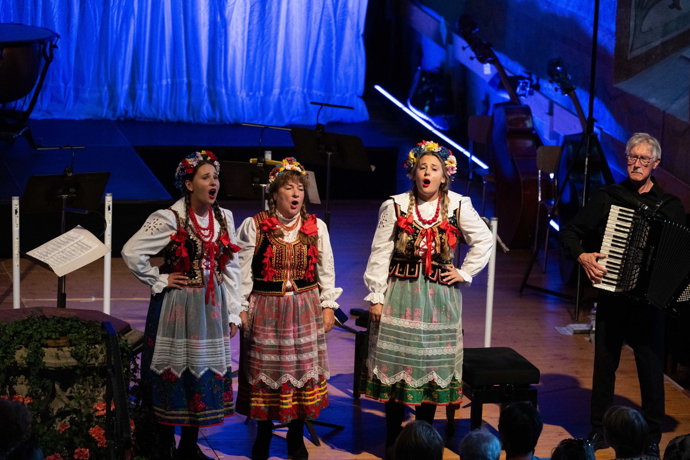 Beata Würsten, Sarah Würsten, Monika Würsten et Wieslaw Pipczynski &copy; Raphaël Faux