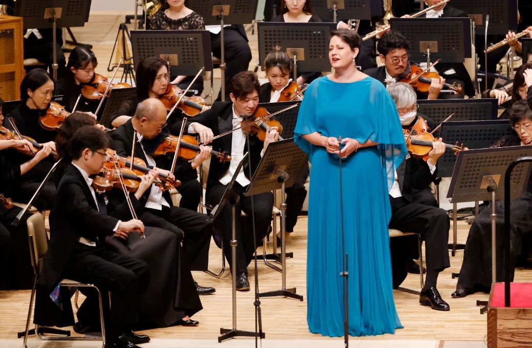 Elza van den Heever and the Saito Kinen Orchestra &copy; Michiharu Okubo | 2024OMF