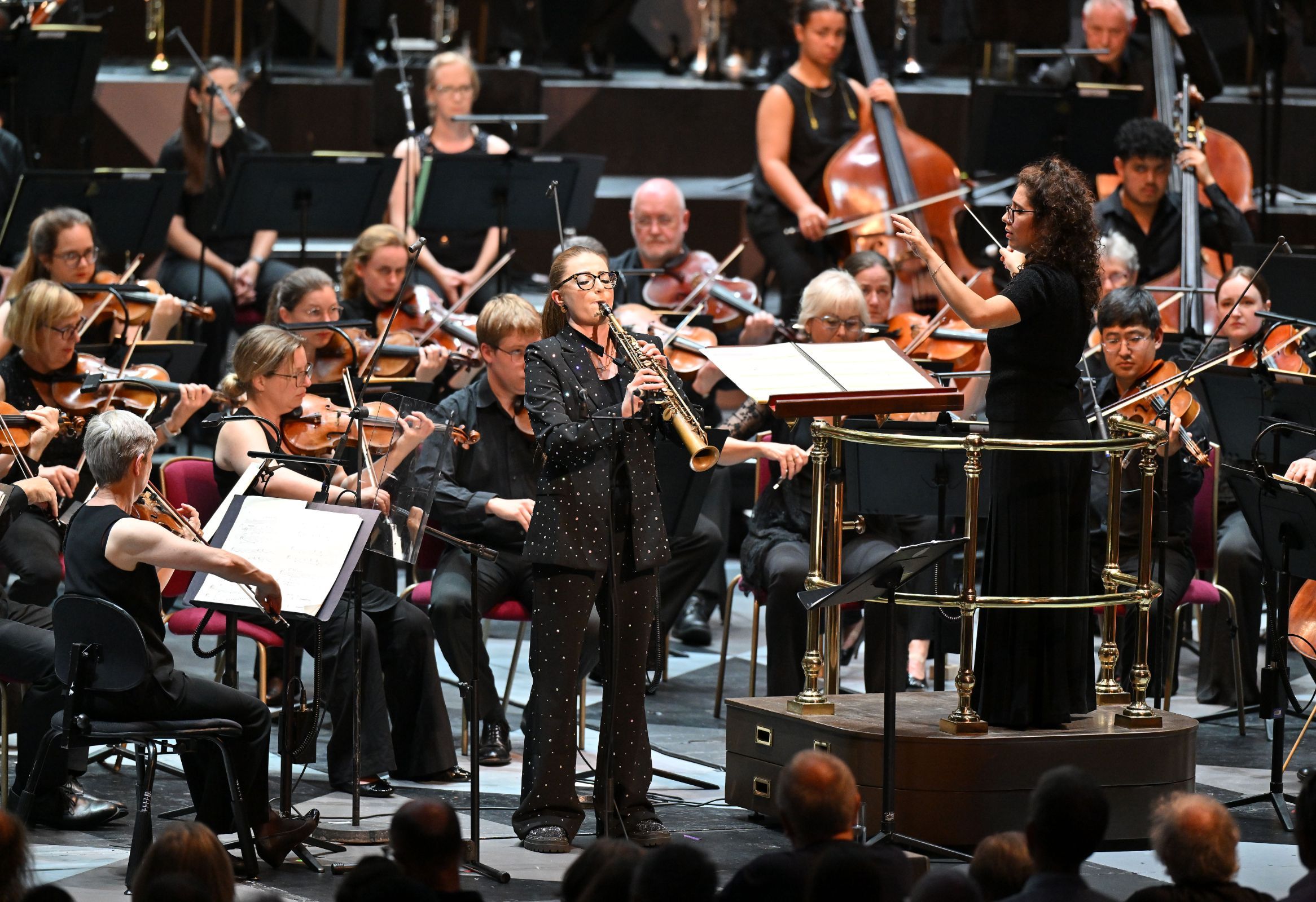 Jess Gillam and the BBC National Orchestra of Wales &copy; BBC | Mark Allan