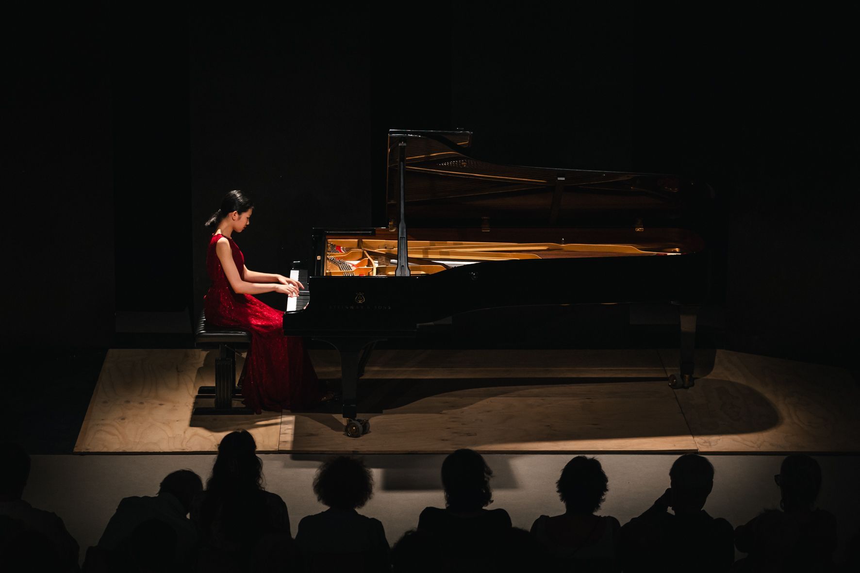 Sophia Liu à La Roque d'Anthéron &copy; Valentine Chauvin