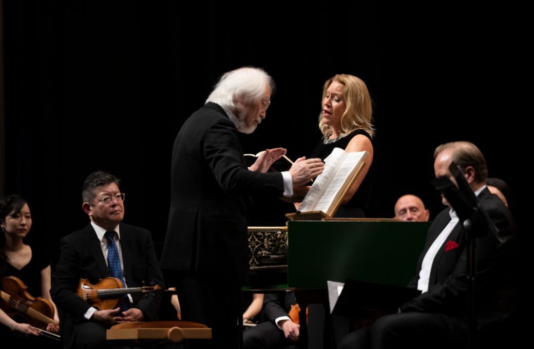 Masaaki Suzuki y Carolyn Sampson &copy; Pedro Puente | Festival de Santander