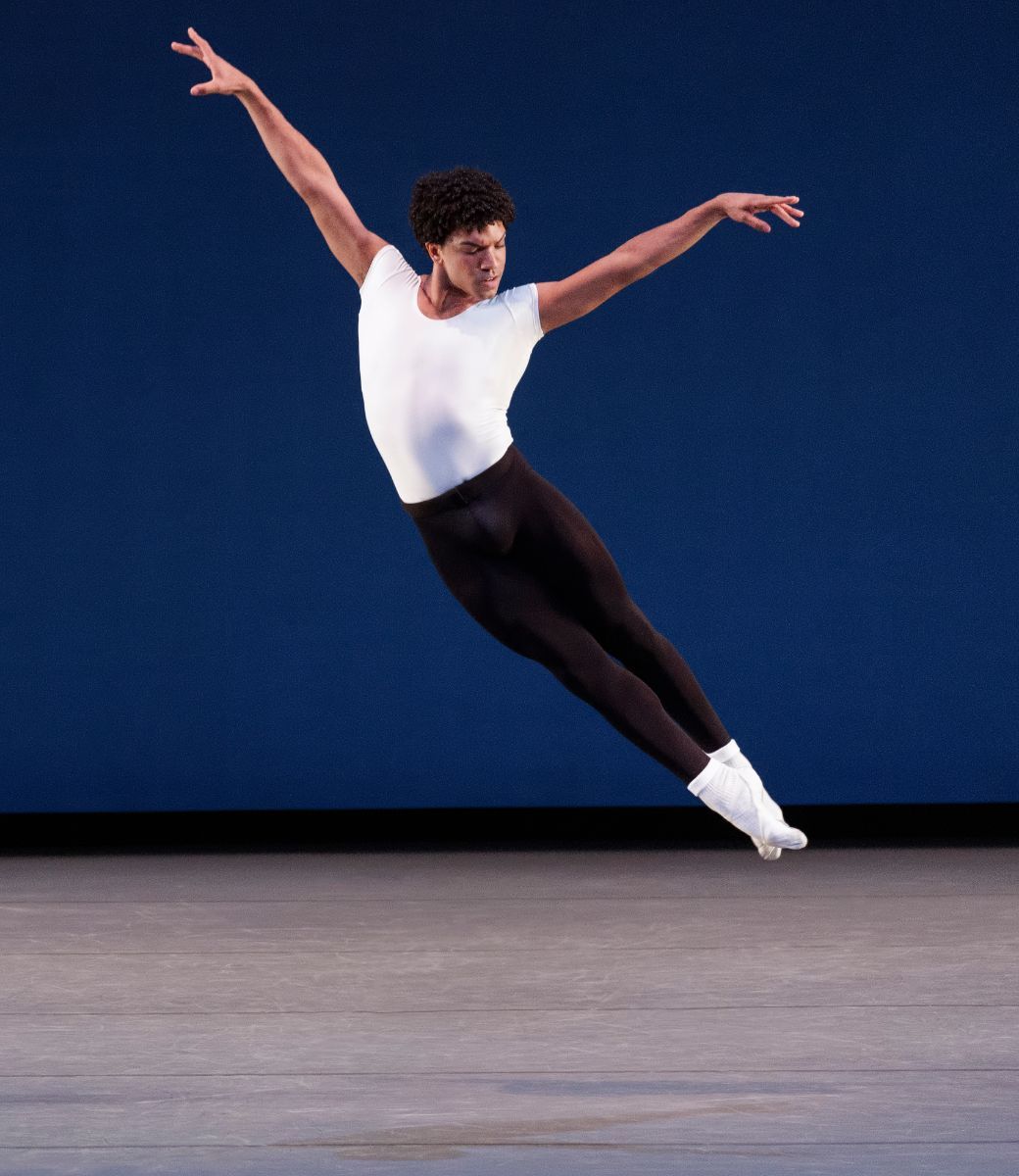 Victor Abreu in George Balanchine's <i>Haieff Divertimento</i>, New York City Ballet &copy; Erin Baiano