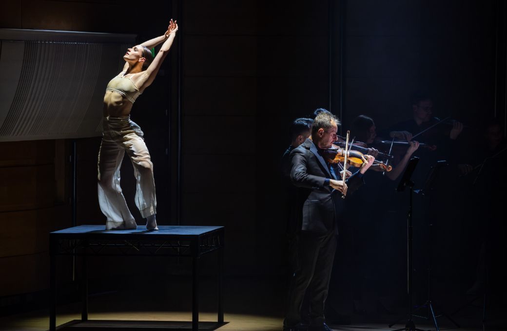 Emily Seymour and Richard Tognetti &copy; Daniel Boud