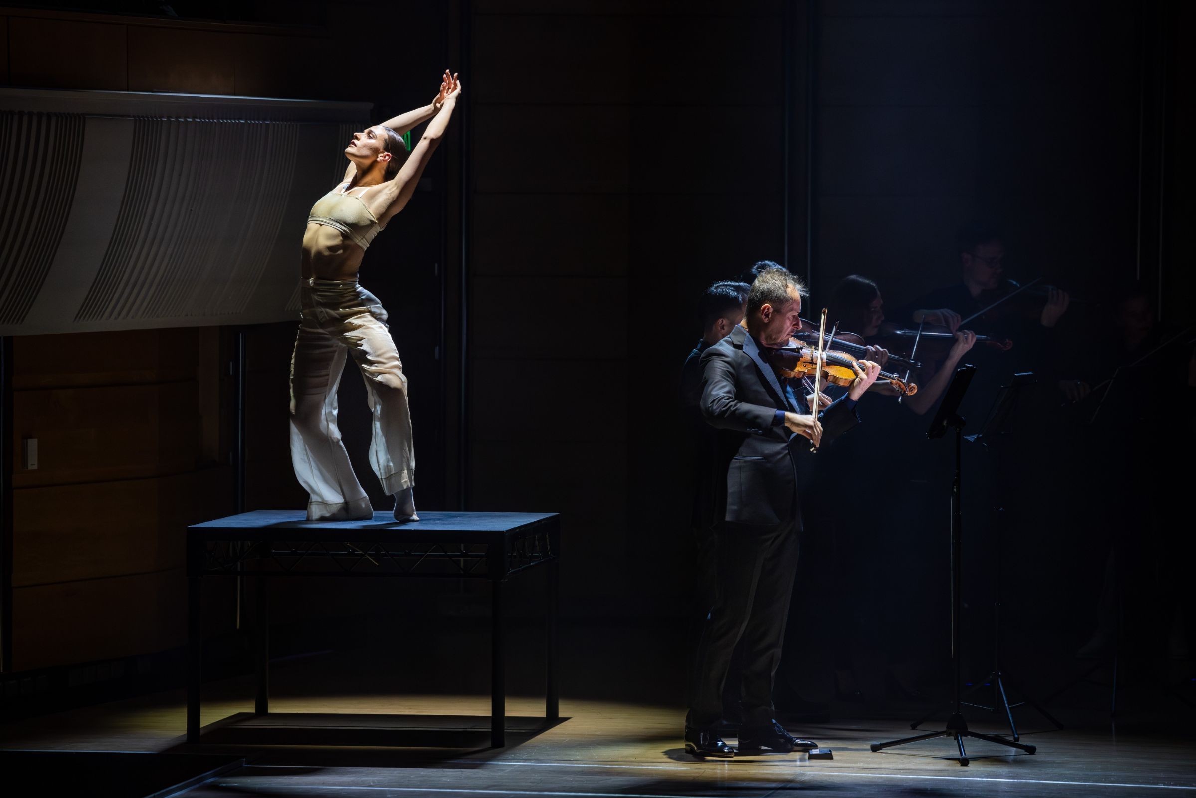 Emily Seymour and Richard Tognetti &copy; Daniel Boud