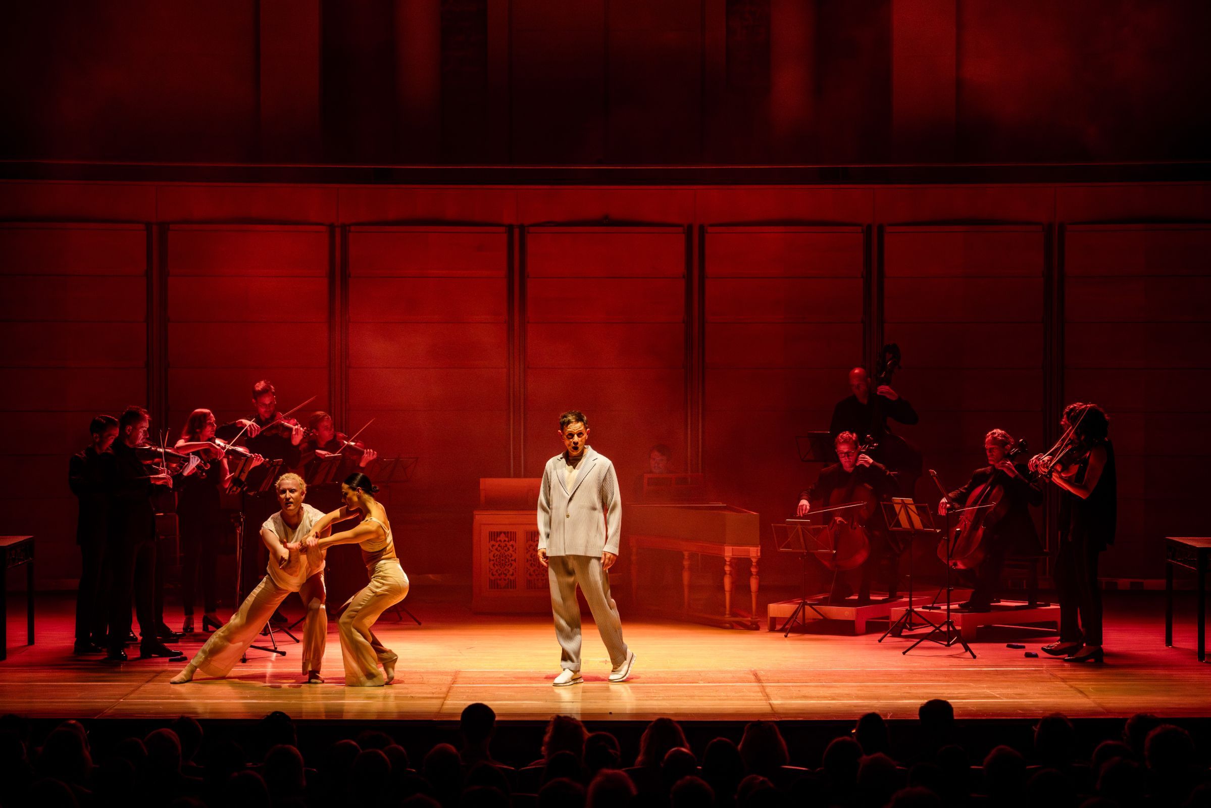 Liam Green, Emily Seymour Iestyn Davies and the ACO &copy; Daniel Boud