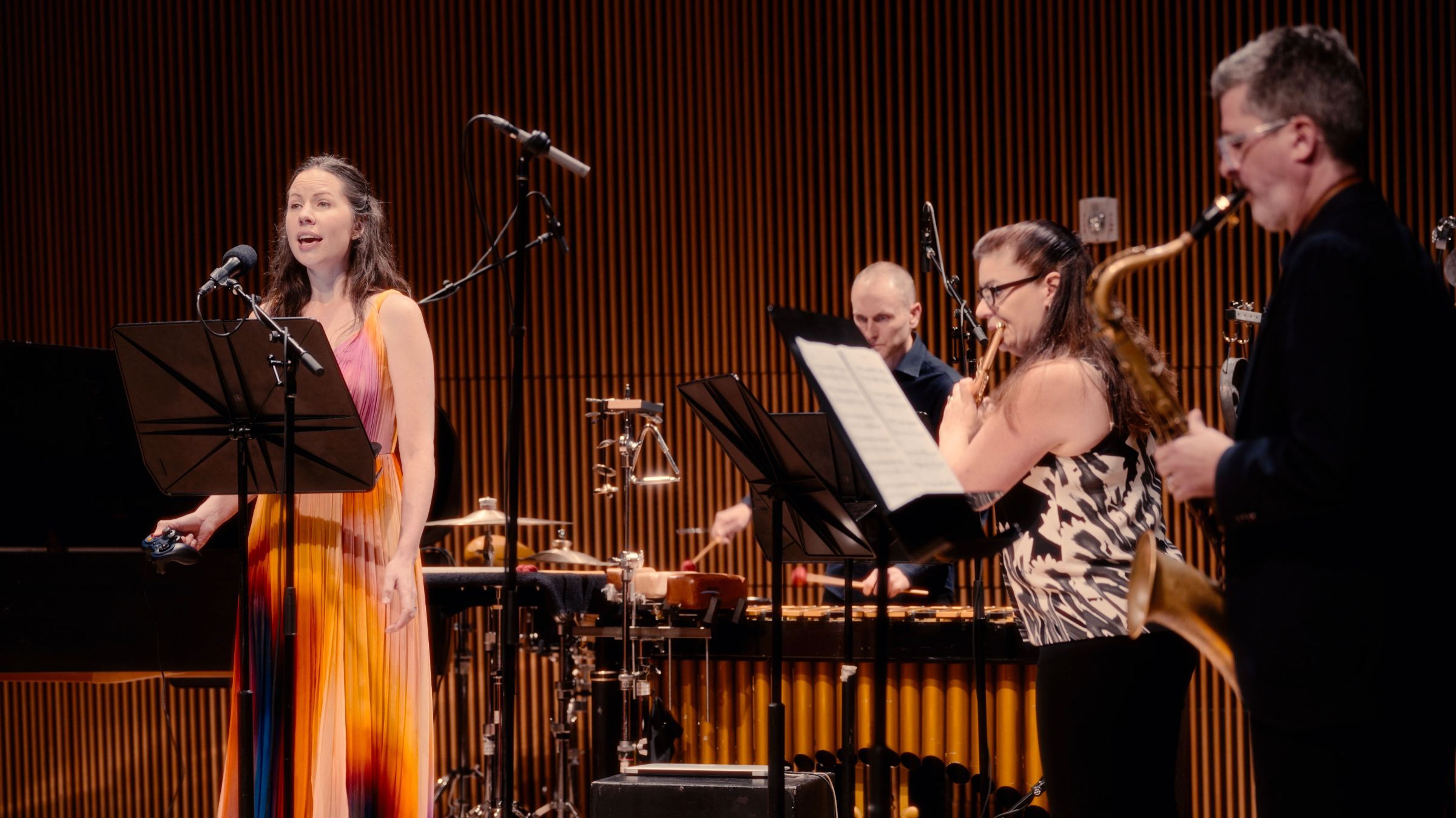 Kate Soper with Wet Ink Ensemble © H Paul Moon