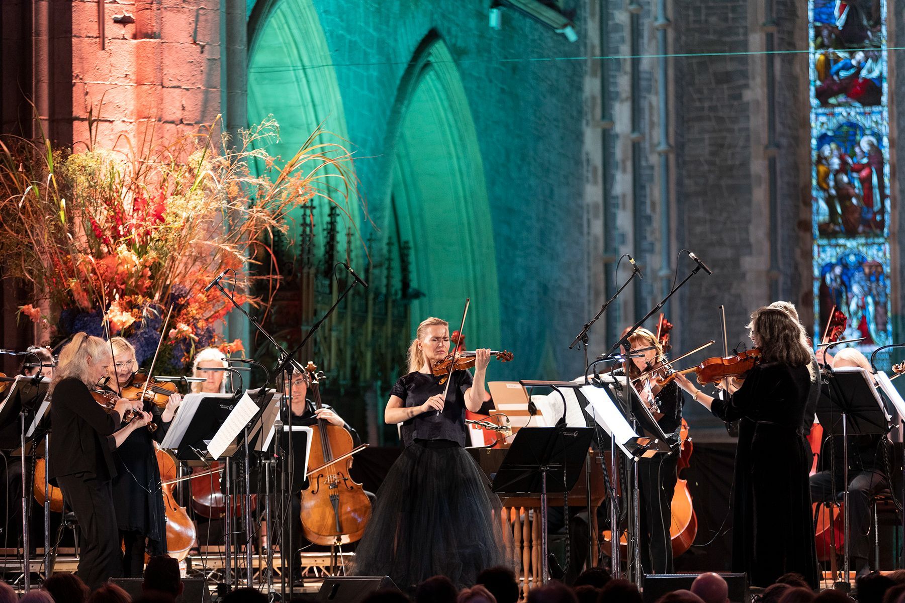 Mari Samuelsen and the RTÉ Concert Orchestra &copy; John D Kelly | Kilkenny Arts Festival