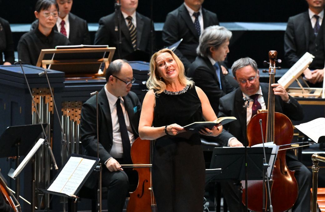 Carolym Sampson and the Bach Collegium Japan &copy; BBC | Mark Allan
