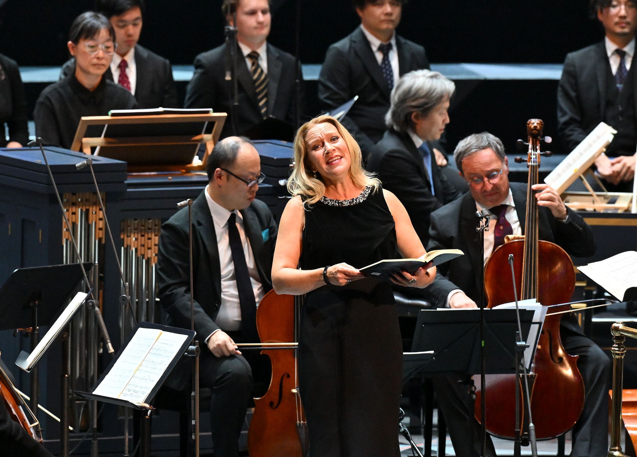 Carolym Sampson and the Bach Collegium Japan &copy; BBC | Mark Allan