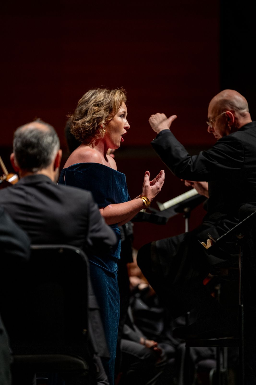 Sasha Cooke and Leon Botstein &copy; Matt Dine