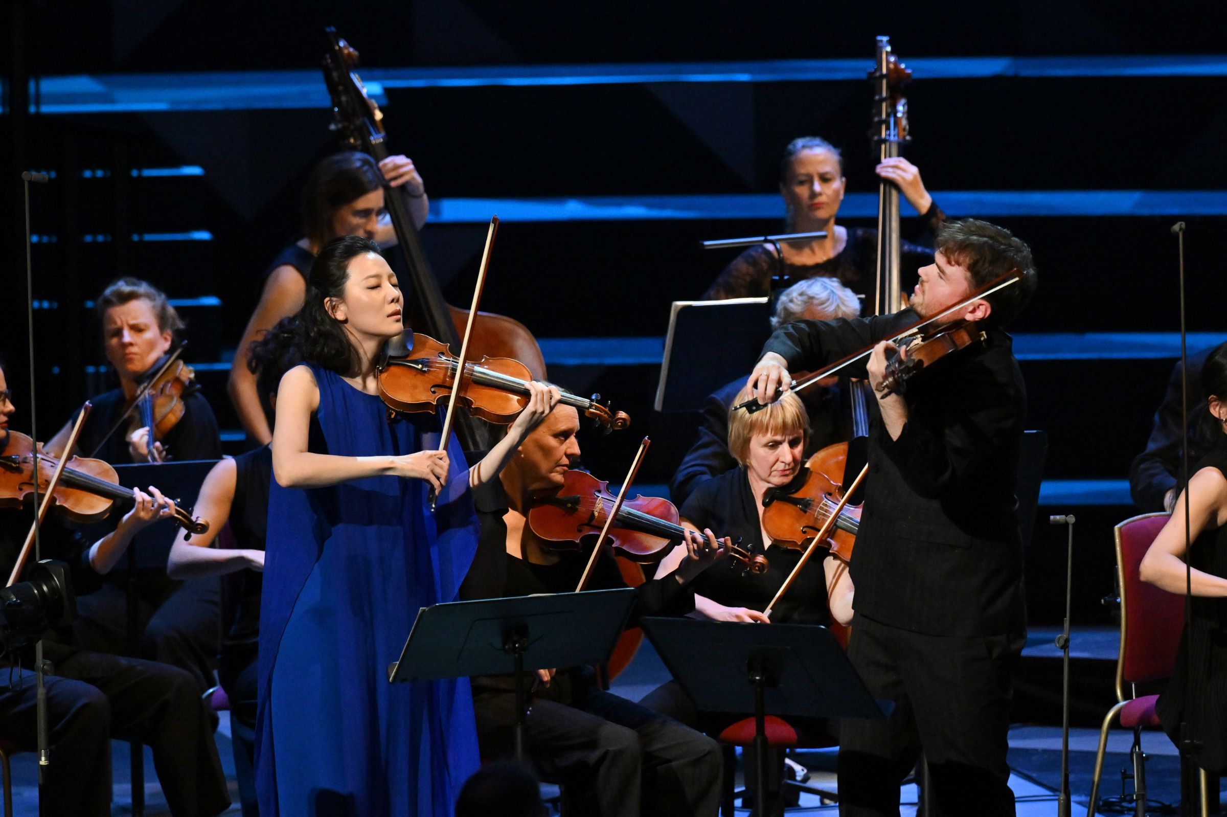 Clara-Jumi Kang and Timothy Ridout &copy; BBC |  Mark Allan