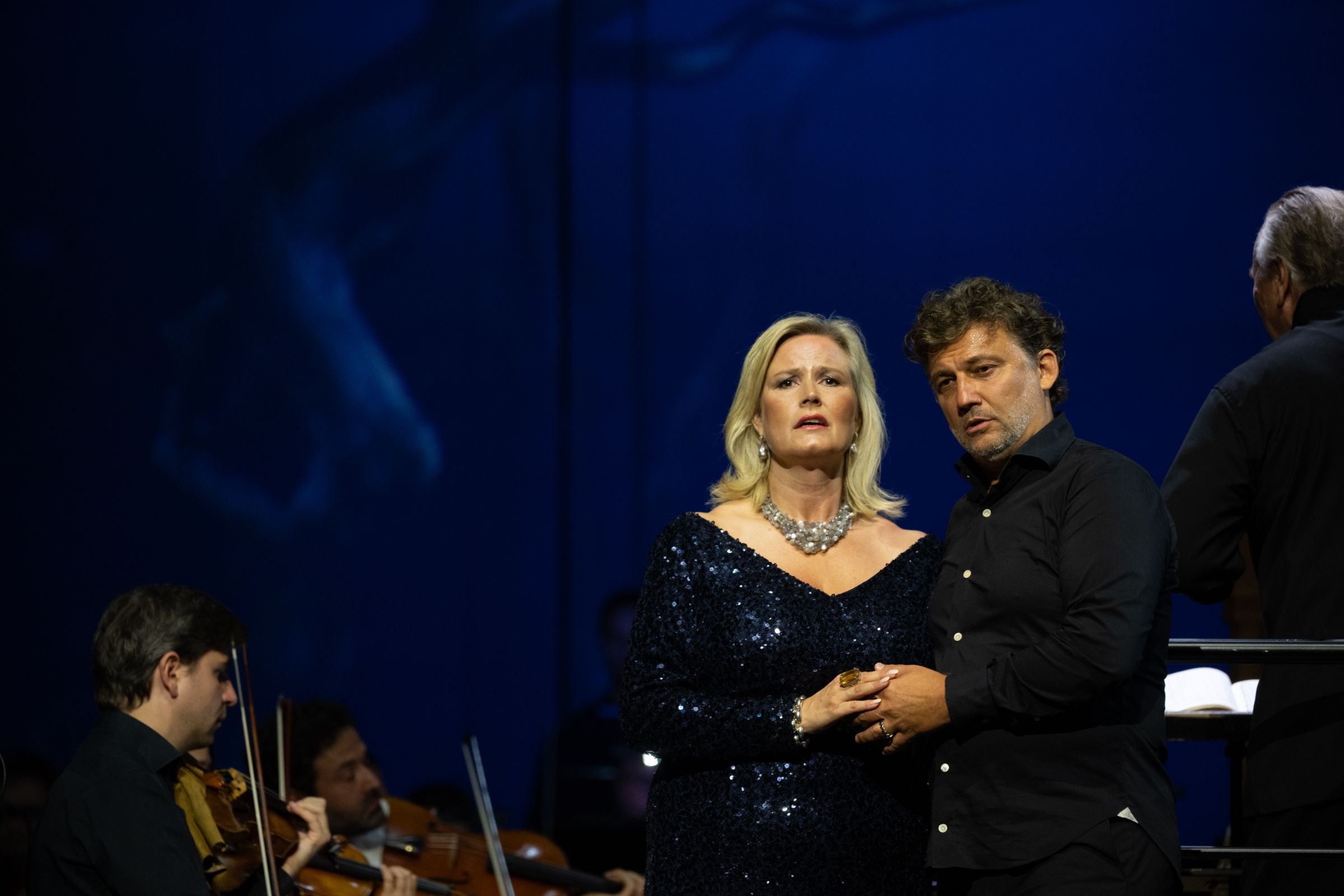 Camilla Nylund et Jonas Kaufmann à Gstaad &copy; Raphaël Faux
