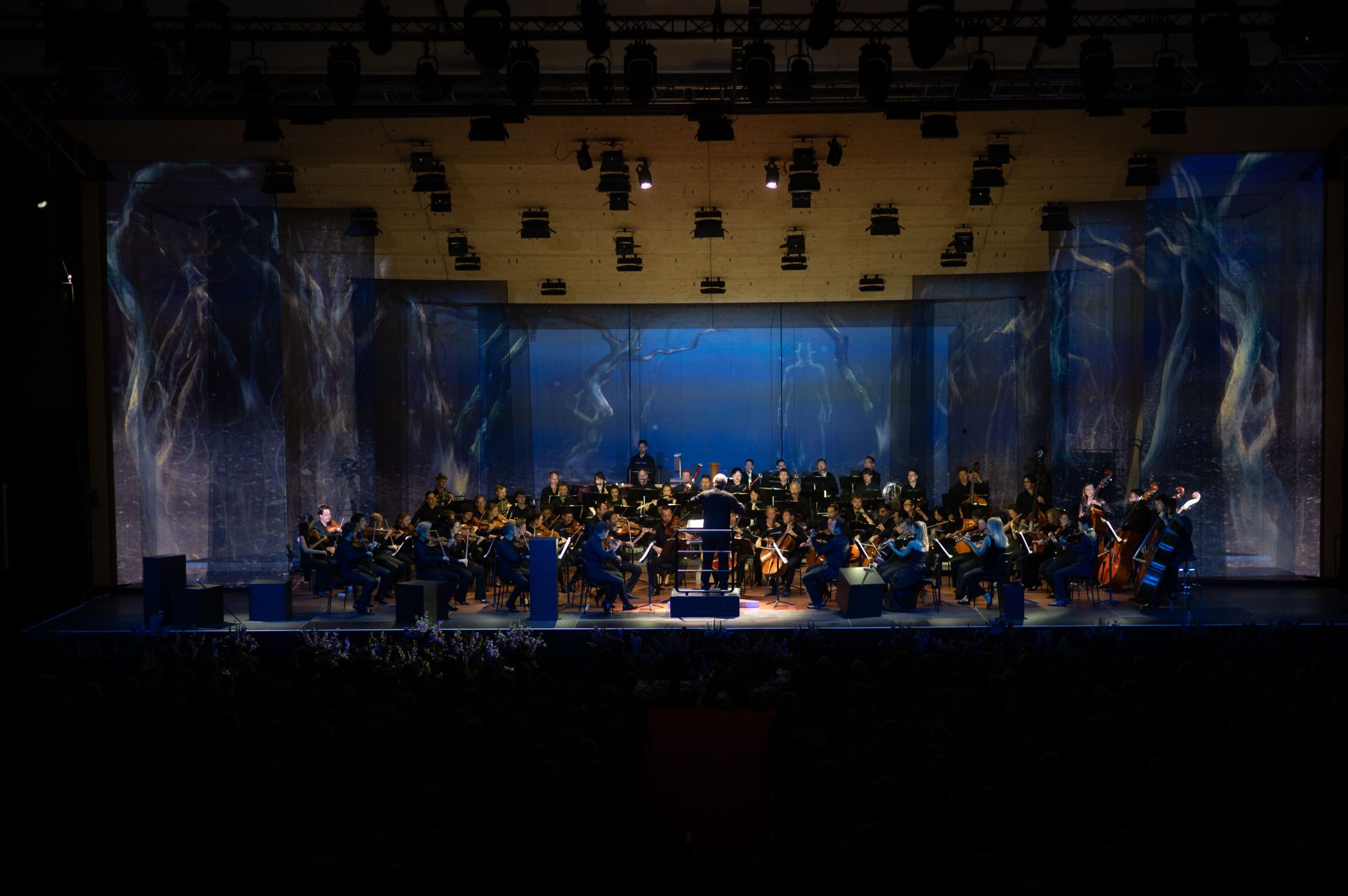Mark Elder et le Gstaad Festival Orchestra &copy; Raphaël Faux
