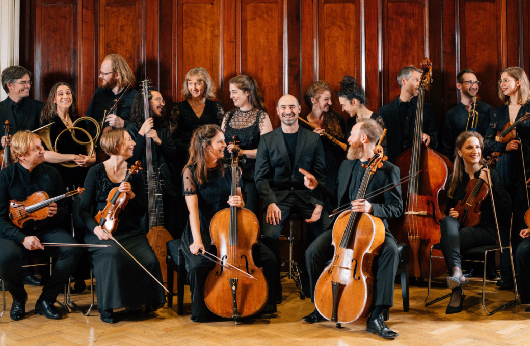 Peter Whelan and the Irish Baroque Orchestra © Courtesy of the Edinburgh International Festival