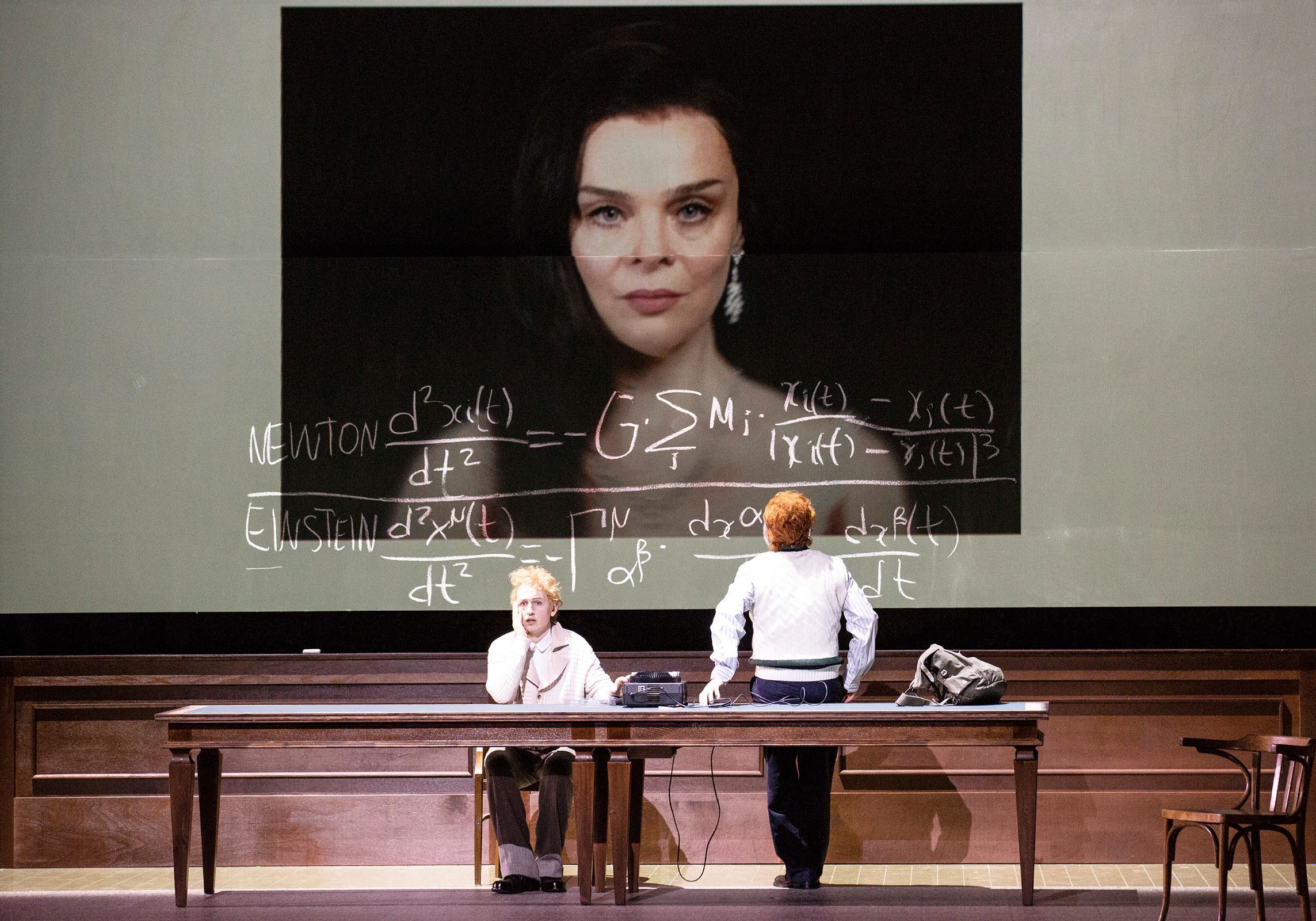 Bogdan Volkov (Fürst Myschkin), Pavol Breslik (Ganja), Aušrinė Stundytė (Nastassja Filippowna) &copy; SF | Bernd Uhlig