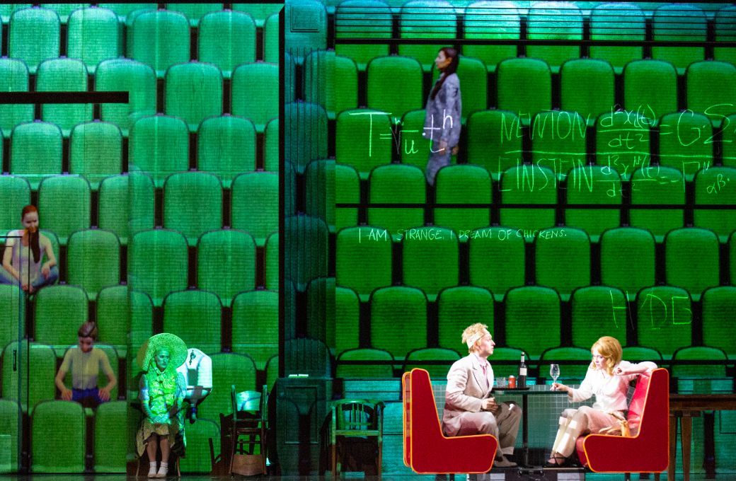 Jessica Niles (Alexandra), Bogdan Volkov (F&uuml;rst Myschkin) und Xenia Puskarz Thomas (Aglaja) &copy; SF | Bernd Uhlig