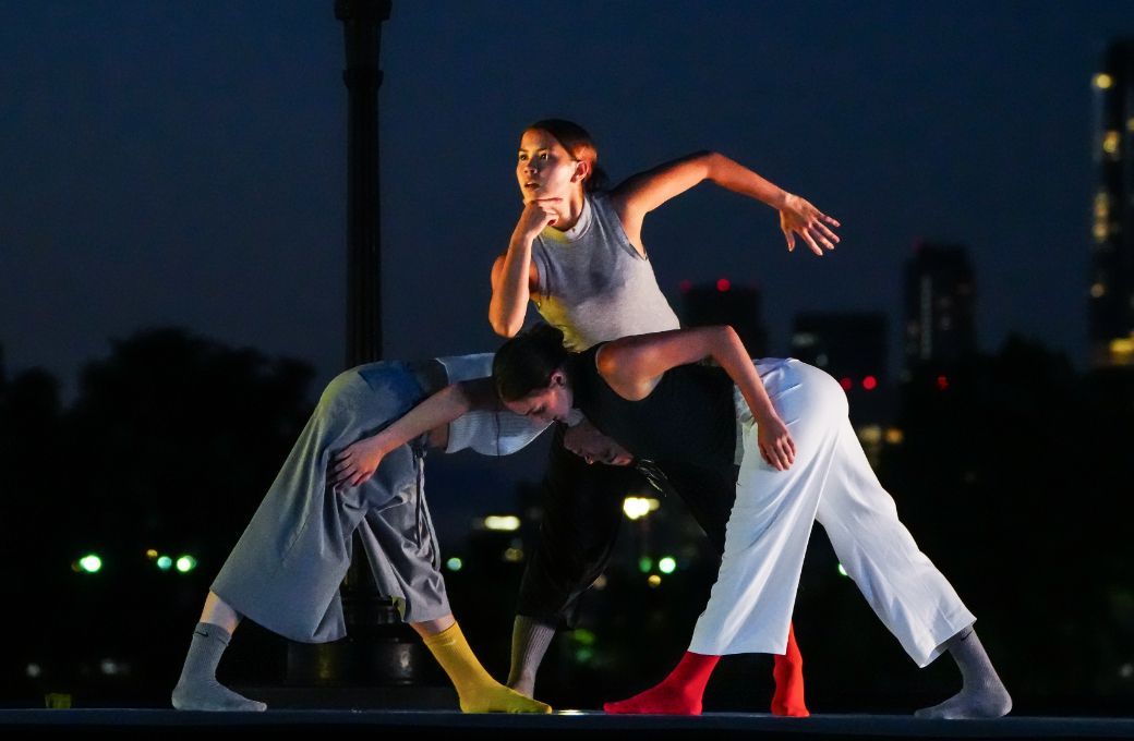 Kailei Sin in <i>who, what, when, where, and why?</i> © Steven Pisano