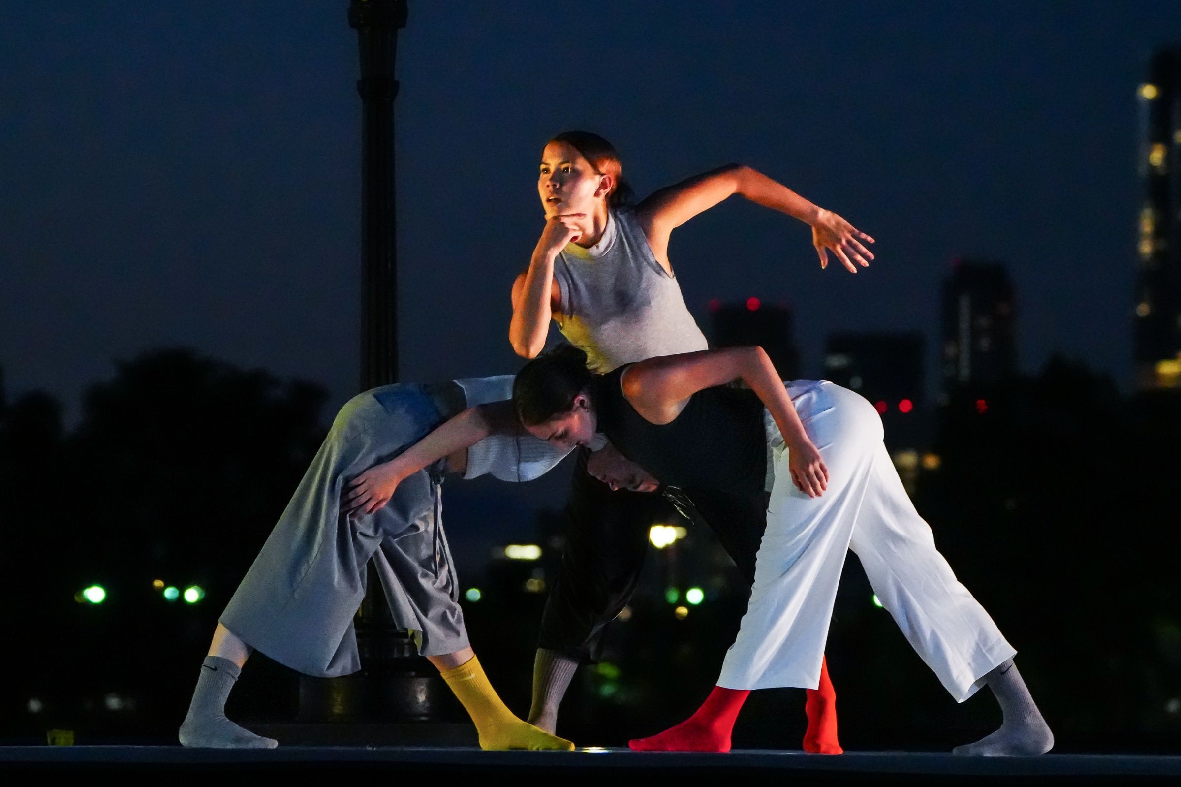 Kailei Sin in <i>who, what, when, where, and why?</i> © Steven Pisano