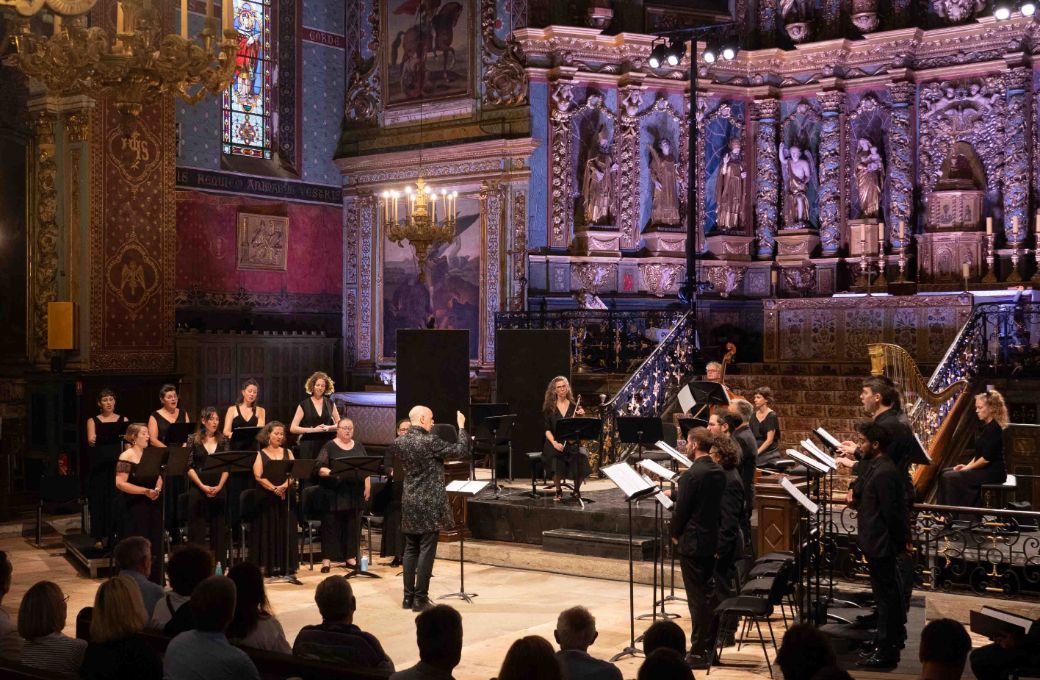 Hervé Niquet et le Concert Spirituel à Saint-Jean-de-Luz © Christophe de Dreuille