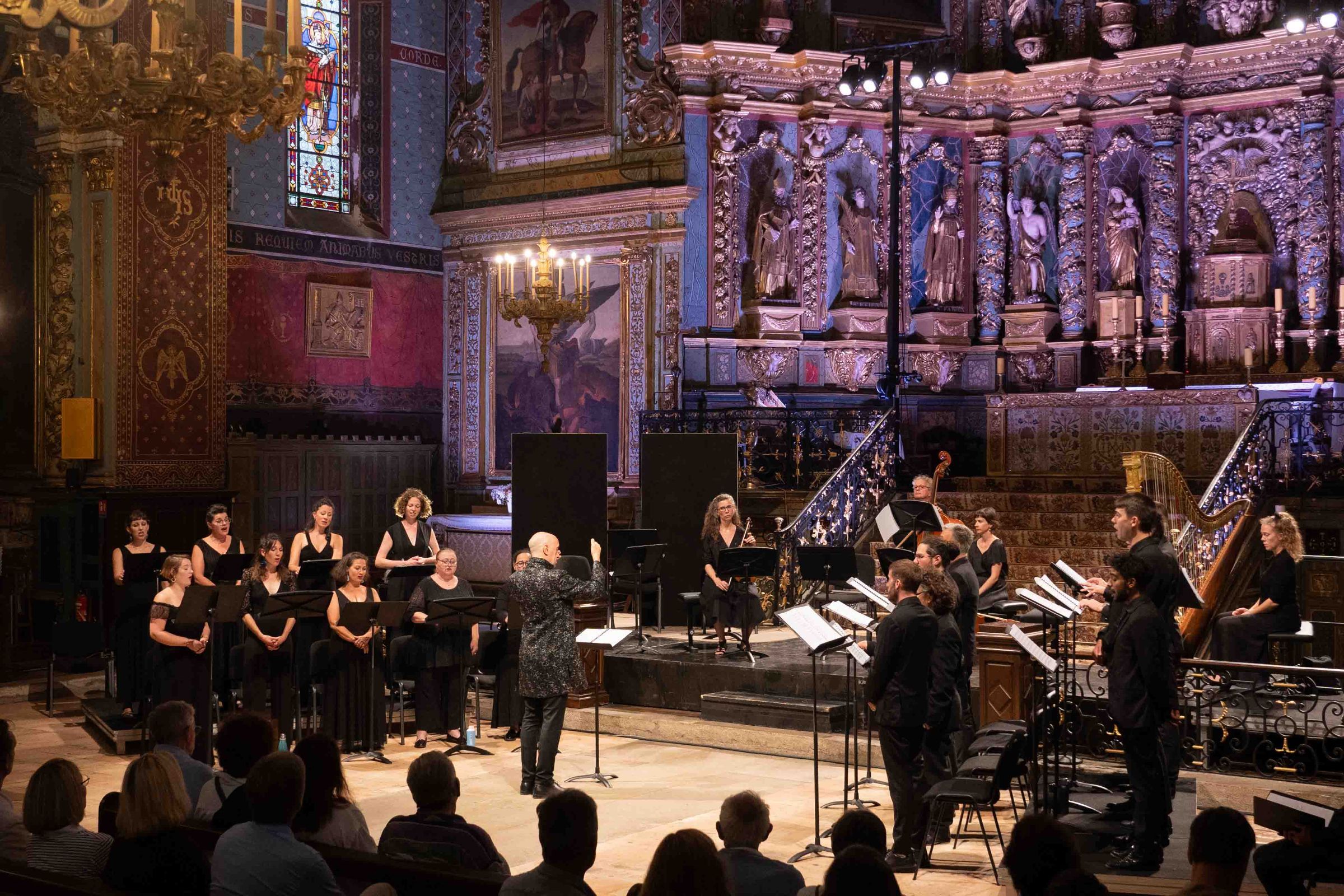Hervé Niquet et le Concert Spirituel à Saint-Jean-de-Luz © Christophe de Dreuille